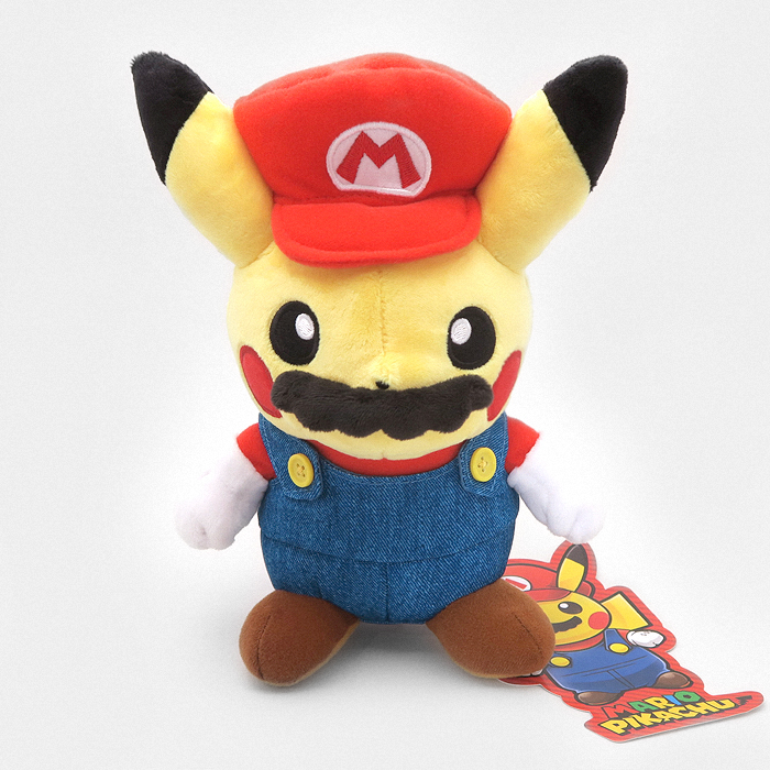 Mario Pikachu Plushie