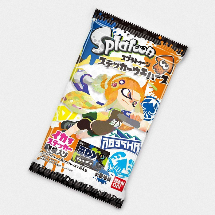 Splatoon Chocolate Wafer Something Japanese