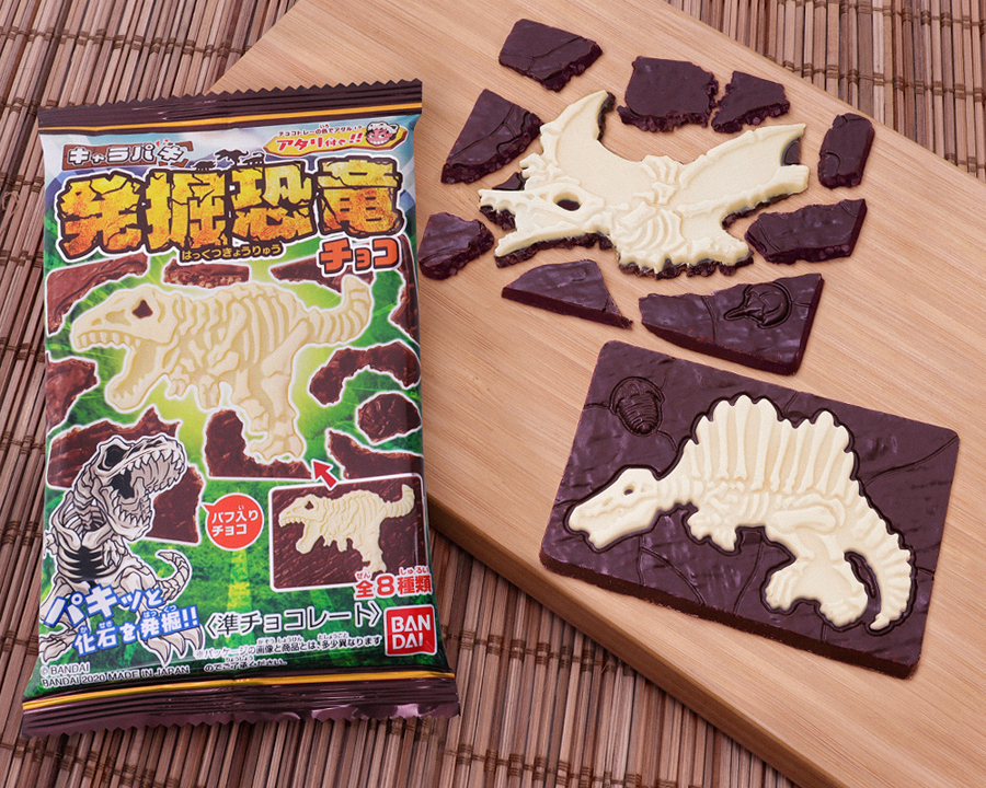 Japanese Chocolate Dinosaur Excavation