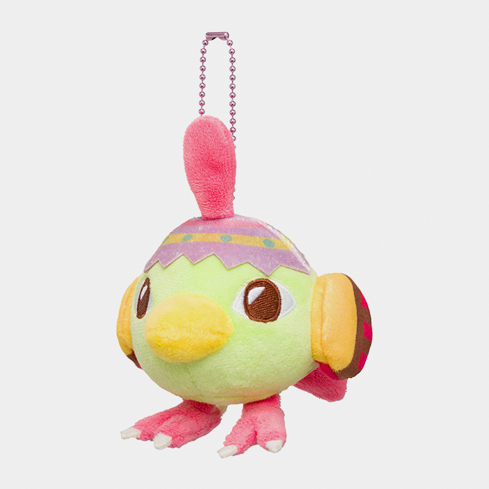 Pokémon Happy Easter Basket Natu Keychain Plush