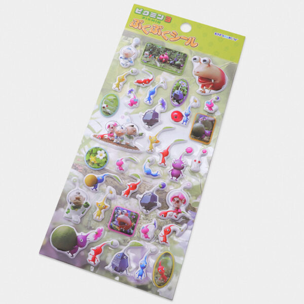 Nintendo Pikmin Puffy Sticker Sheet