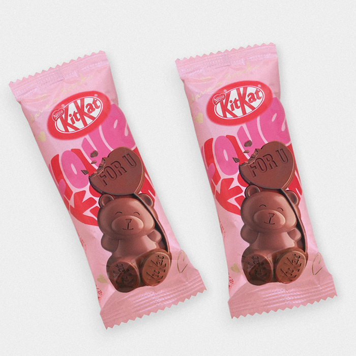 Japanese Heartful Kit Kat Chocolate Bears