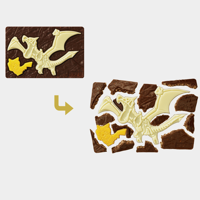 Dinosaur Excavation Chocolate Pokémon