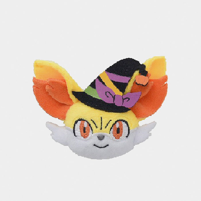 Pokémon Halloween 2022 Harvest Festival Fennekin Badge Plush