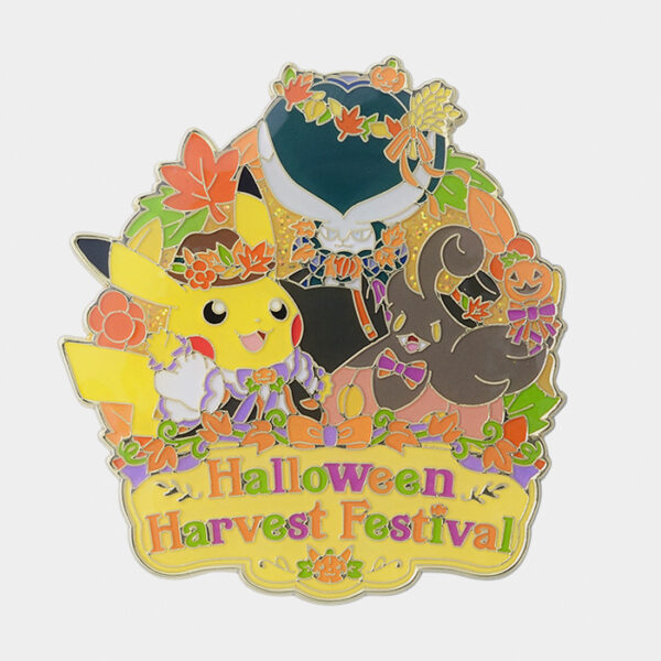 Pokémon Halloween 2022 Harvest Festival Pin Badge