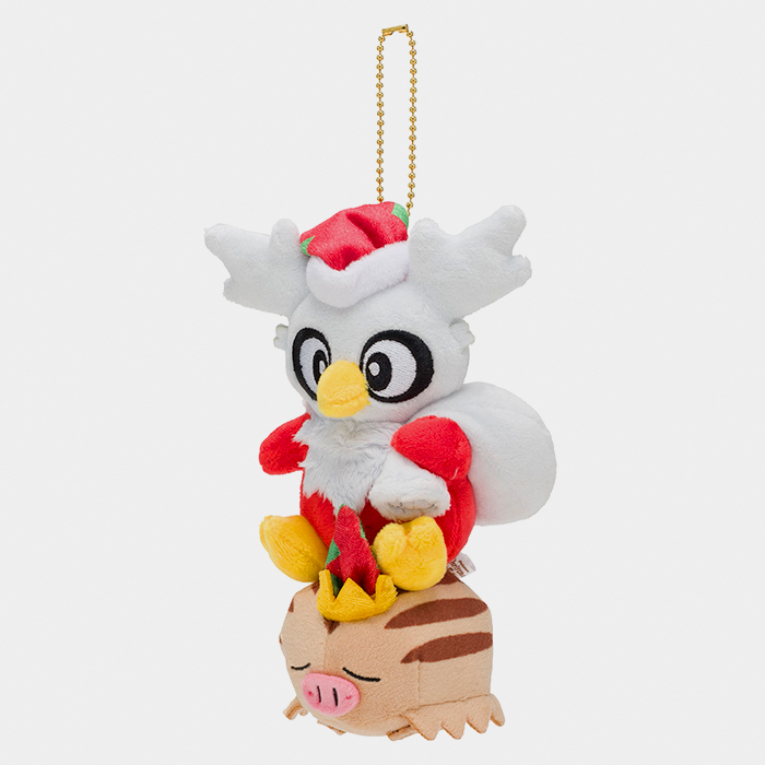 Pokémon Christmas Toy Factory 2022 Delibird Keychain Plush