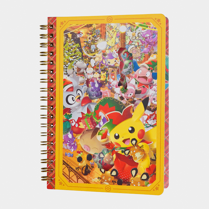 Pokémon Christmas 2022 A6 Notebook
