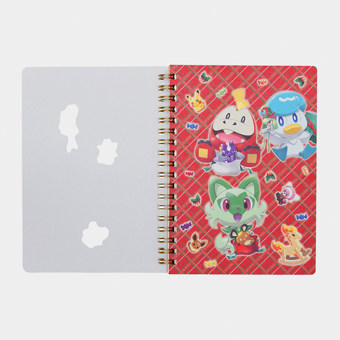 Pokémon Christmas 2022 A6 Notebook