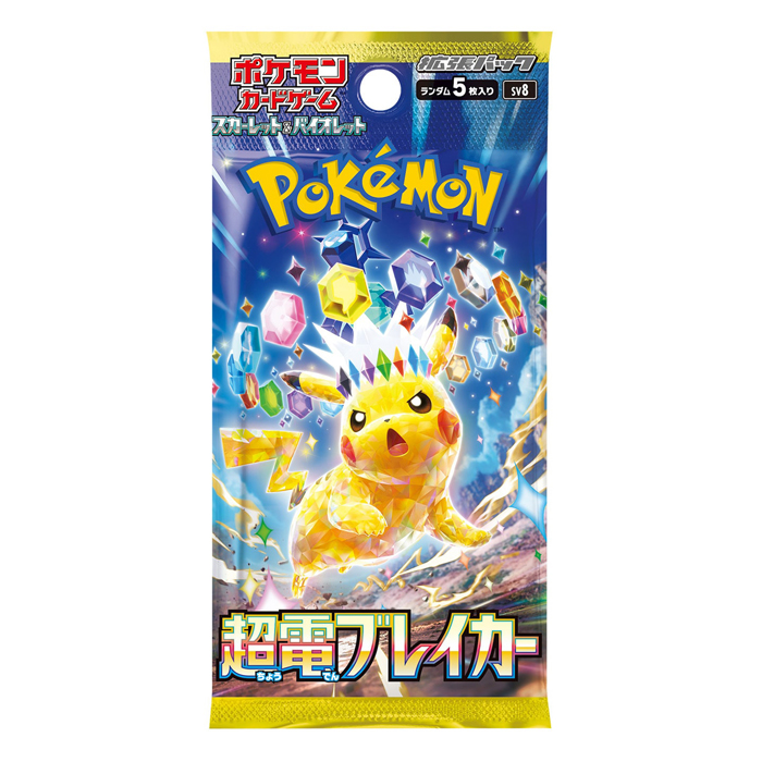 Japanese Pokémon Card Booster Pack S&V Super Electric Breaker 