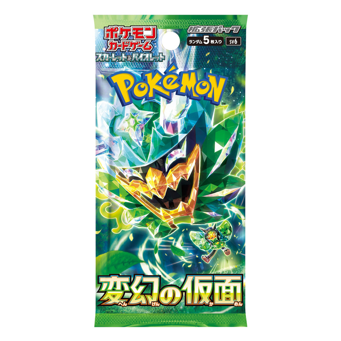 Japanese Pokmon Card Booster Pack S&V Transformation Mask  Something  Japanese