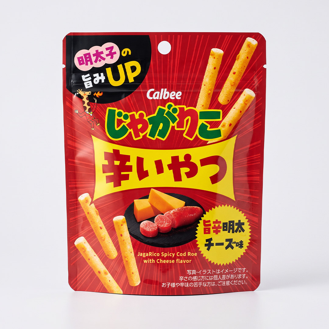 Calbee Jagarico Spicy Mentaiko Cheese