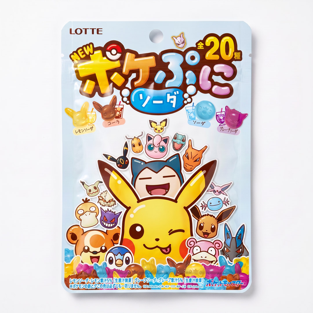 PokePuni Pokémon Gummies