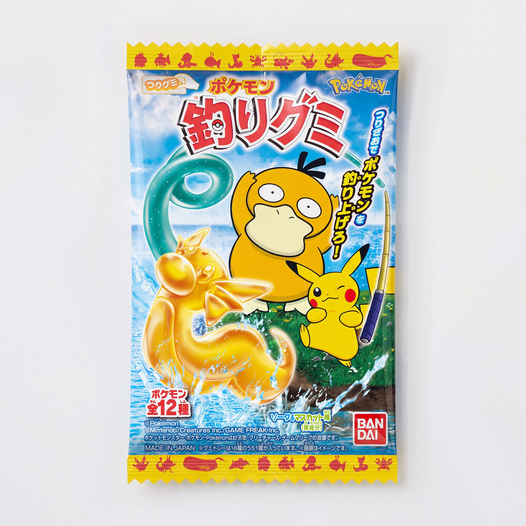 Pokémon Fishing Gummies Grape Soda
