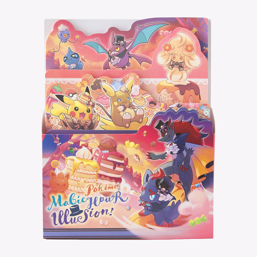 Pokémon Magic Hour Illusion! Die-Cut Memo Set.JPG Pokémon Magic Hour Illusion! Die-Cut Memo SetPokémon Magic Hour Illusion! Die-Cut Memo Set 2.JPG