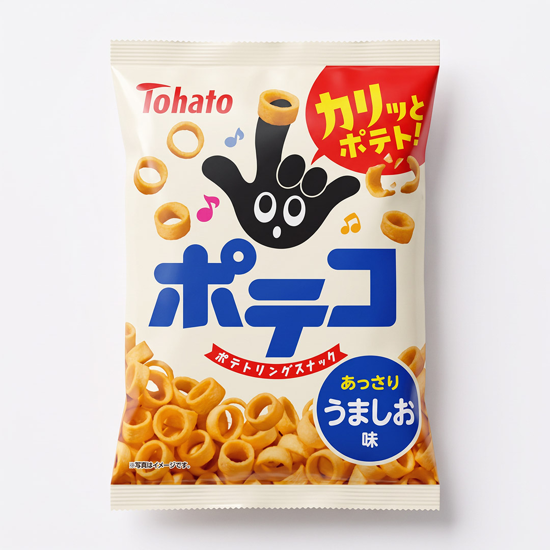 Tohato Poteko Umashio Flavour