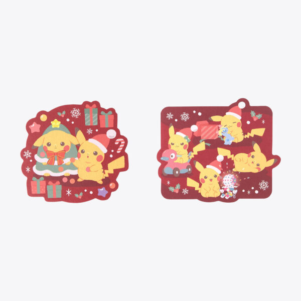 Pokémon Junbi Chu! 2026 Christmas Pikachu Mini Card Set
