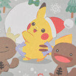 Pokémon Junbi Chu! 2026 Christmas Pikachu & Paldean Wooper Mini Card Set