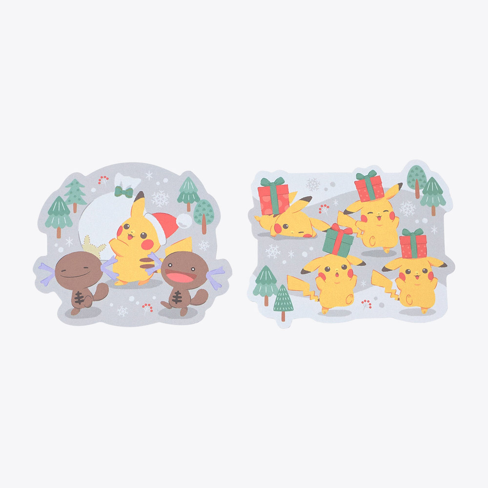 Pokémon Junbi Chu! 2026 Christmas Pikachu & Paldean Wooper Mini Card Set Pokémon Junbi Chu! 2026 Christmas Pikachu & Paldean Wooper Mini Card Set