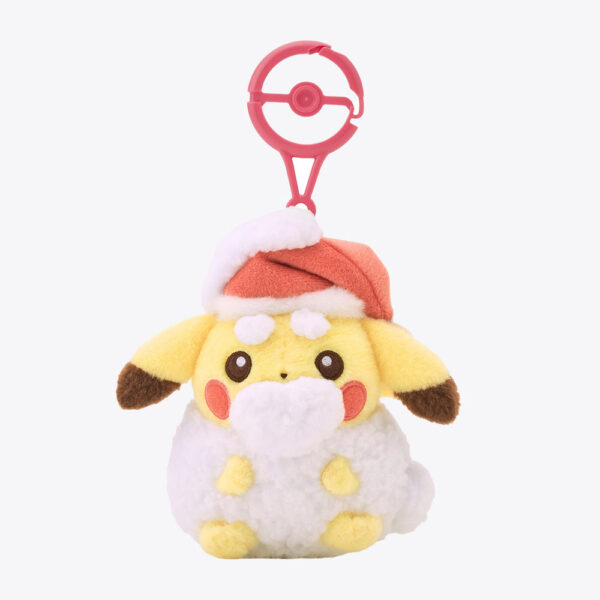 Pokémon Junbi Chu! 2026 Pikachu Snowman Mascot Plush
