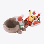 Pokémon Junbi Chu! 2026PPikachu & Clodsire Christmas Sleigh Plush Set